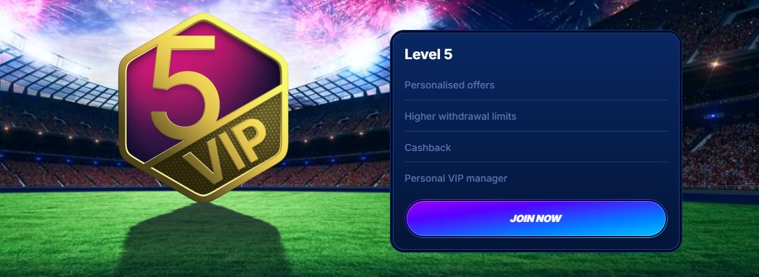 VIP-Programm mit fünf Stufen im Boomerang Casino