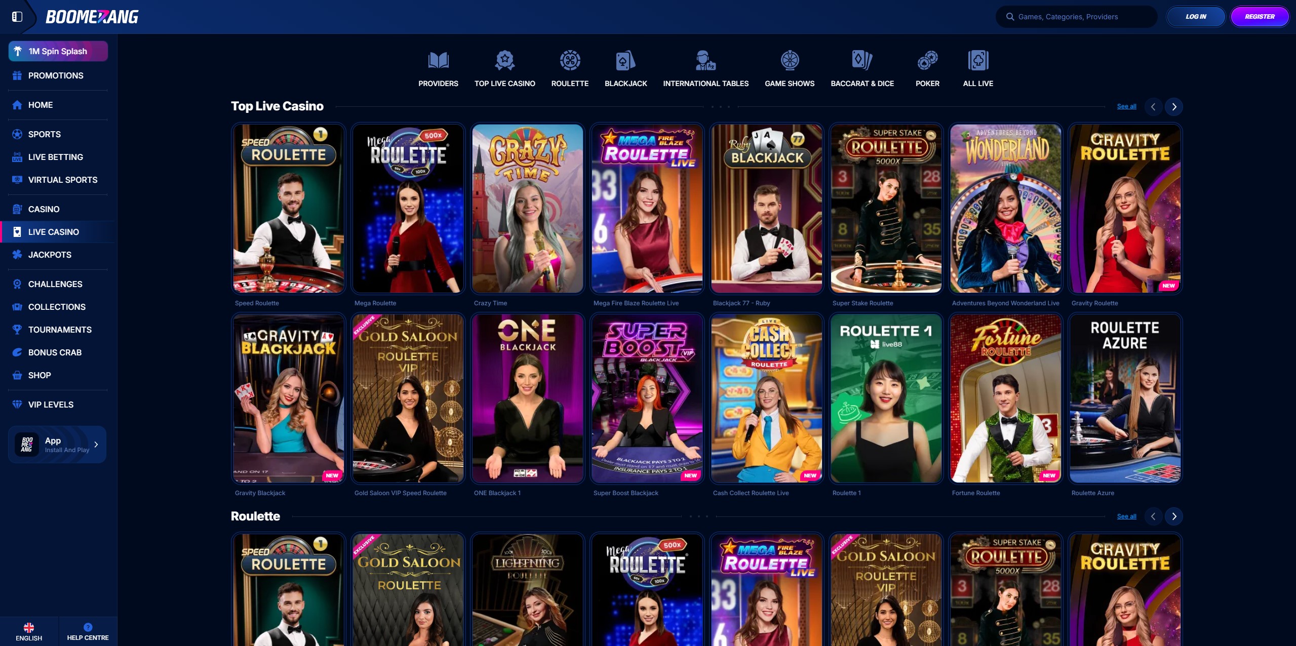 Vergleich zwischen mobiler App und Desktop bei Boomerang